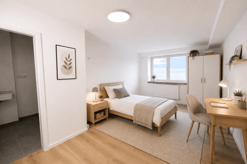 Foto - Wohnung zum Mieten in Mannheim 499,00 € 16 m²