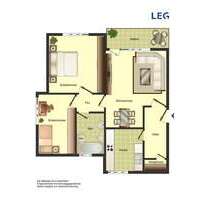 Wohnung zum Mieten in Bergkamen 489,00 € 70 m²