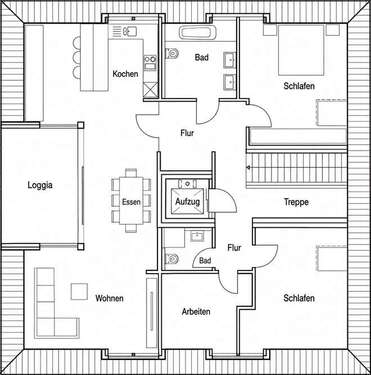 Foto - Wohnung zum Mieten in Bielefeld 2.130,00 € 119 m²