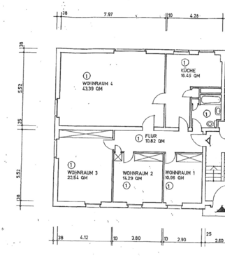 Foto - Wohnung zum Mieten in Wetzlar 990,00 € 124 m²