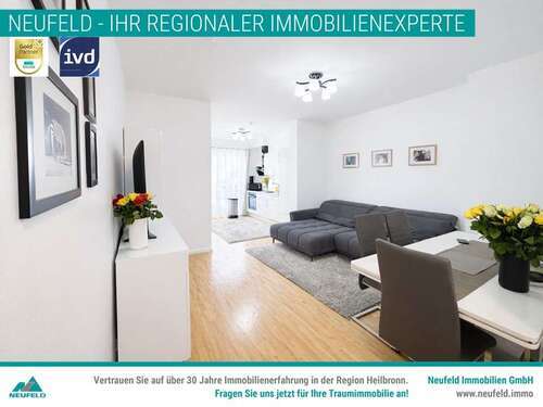 Foto - Wohnung zum Mieten in Bad Friedrichshall 798,00 € 55.85 m²