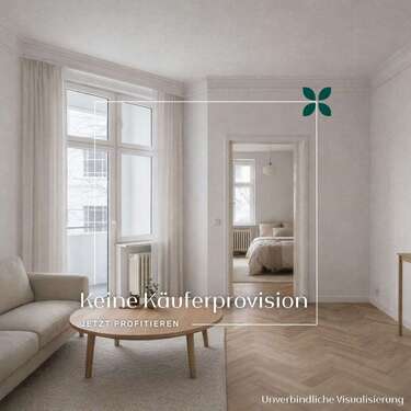 Foto - Wohnung zum Kaufen in Berlin 337.100,00 € 53.5 m²