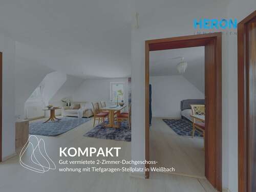 Foto - Wohnung zum Kaufen in Weißbach 135.000,00 € 40 m²