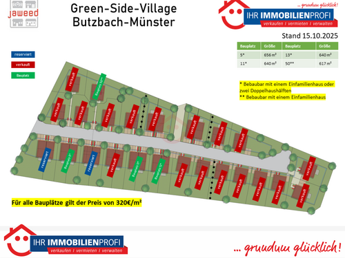 Foto - Grundstück zu verkaufen in Butzbach 197.440,00 € 617 m²