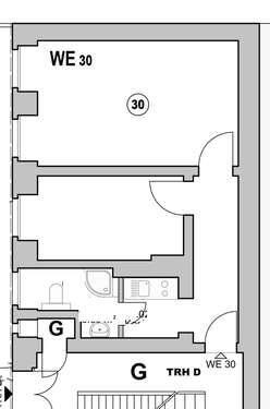 Foto - Wohnung zum Kaufen in Berlin 198.500,00 € 43.4 m²