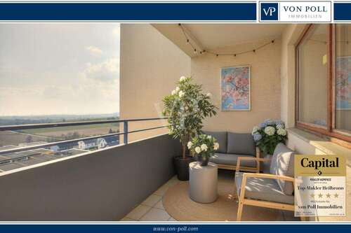 Foto - Wohnung zum Kaufen in Heilbronn Frankenbach 245.000,00 € 91.72 m²