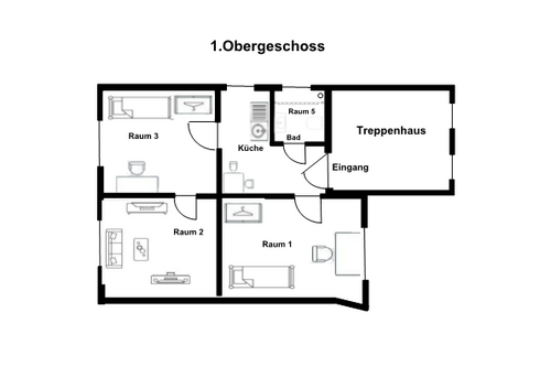 Foto - Wohnung zum Mieten in Hürth 850,00 € 47.23 m²