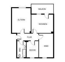 Wohnung zum Mieten in Gelsenkirchen 429,00 € 56.75 m²