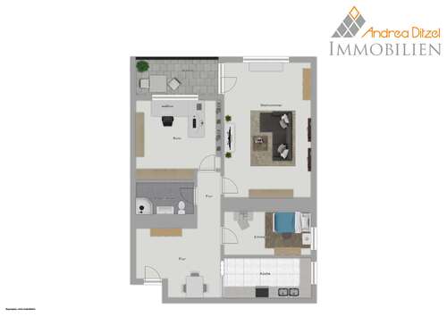 Foto - Wohnung zum Kaufen in Dietzenbach 209.000,00 € 78.12 m²