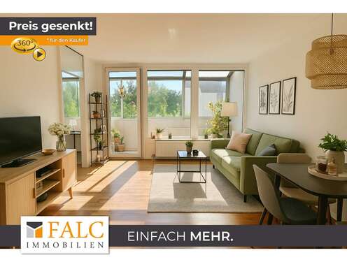 Foto - Wohnung zum Kaufen in Augsburg 234.999,00 € 57.82 m²