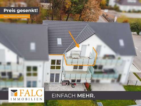 Foto - Wohnung zum Kaufen in Aindling 299.900,00 € 53.27 m²