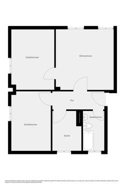 Foto - Wohnung zum Mieten in Hennigsdorf 889,00 € 67.5 m²