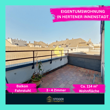 Foto - Wohnung zum Kaufen in Herten 159.000,00 € 114.28 m²