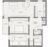 Wohnung zum Kaufen in Grassau 279.000,00 € 78.77 m²