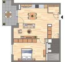 Wohnung zum Mieten in Bonn 1.079,00 € 67.78 m²