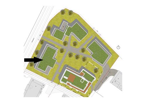 Lageplan 1 - 2 Zimmer Etagenwohnung in Trier
