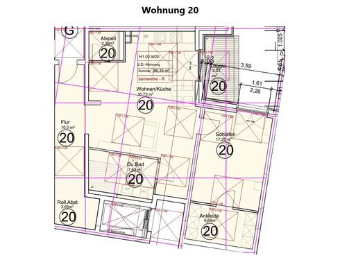 Wohnung 20 - 