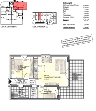 Wohnung 3 - 