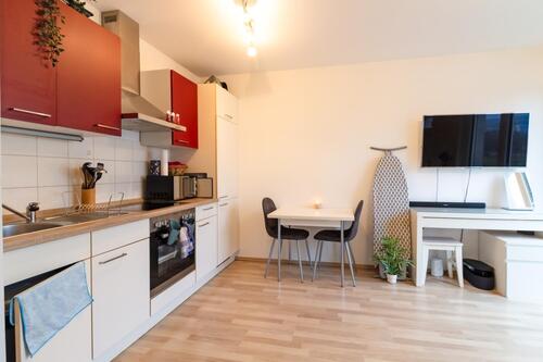 Küche - 1 Zimmer Appartement in Trier