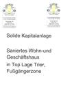 Plakat - 12 Zimmer Anlageobjekt zum Kaufen in Trier