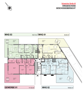 Erdgeschoss - 3 Zimmer Erdgeschoßwohnung in Schweich