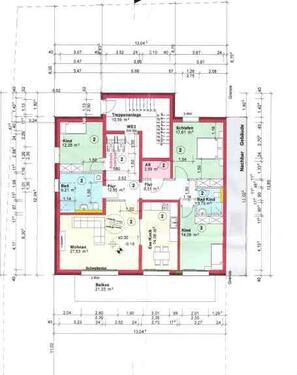 Grundriß - Etagenwohnung mit 132,00 m&sup2; in Trier zum Kaufen
