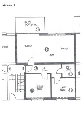 Wohnung 16 - 
