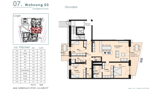 EG WE 3 - Erdgeschoßwohnung mit 149,80 m² in Trier zum Kaufen