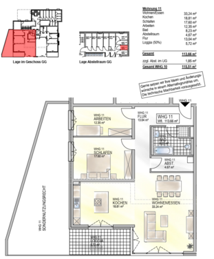 Wohnung 11 - Erdgeschoßwohnung mit 113,66 m² in Koblenz zum Kaufen