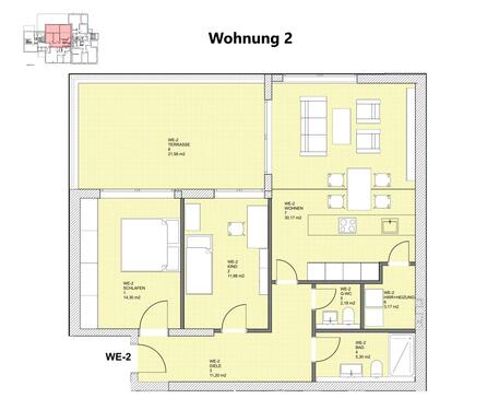 Wohnung 2 - 