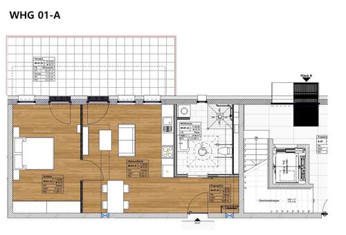 Wohnung 1-A - 2 Zimmer Erdgeschoßwohnung in Trier