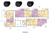 Grundriss Erdgeschoss - Erdgeschoßwohnung mit 63,65 m&sup2; in Trier zum Kaufen