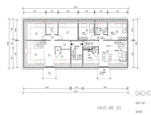WE8 Dachgeschoss 63 - Maisonettenwohnung mit 108,64 m&sup2; in Trier zum Kaufen