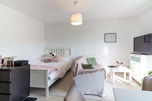 Wohn/Schlafbereich - Appartement mit 31,20 m² in Trier zur Miete