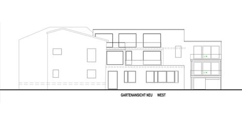 Ansicht West - 3 Zimmer Etagenwohnung in Schweich