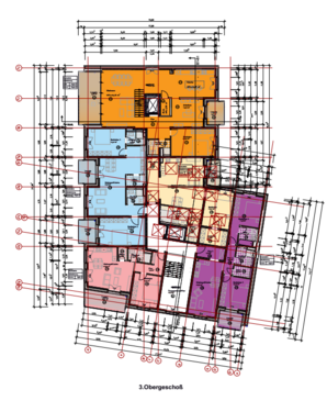 3. Obergeschoss - 2 Zimmer Etagenwohnung in Trier