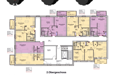 2. Obergeschosst - 