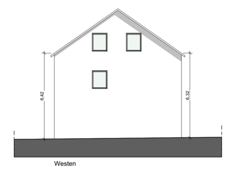 Ansicht West - 