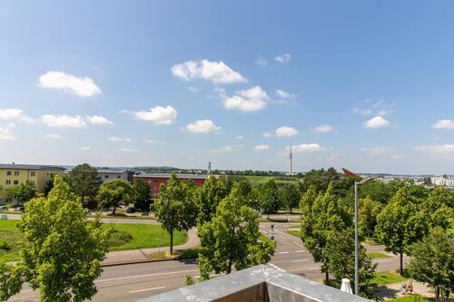 Ausblick vom Balkon - 