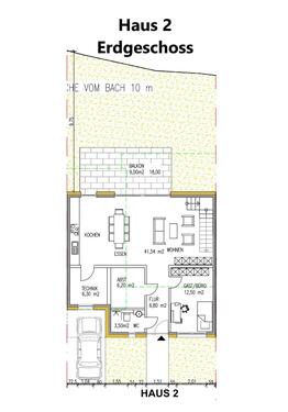 Haus 2 - EG - Reihenhaus mit 154,00 m&sup2; in Trier zum Kaufen