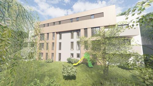 RAnsicht 1 - Modernes Wohnen im KFW 40 Energiesparhaus in gefragter Lage von Saarburg