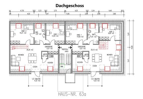Dachgeschoss 63a - 