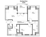 Dachgeschoss rechts - Dachgeschoßwohnung mit 82,58 m&sup2; in Bonn zum Kaufen