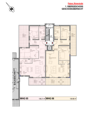 1. Obergeschoß - 3 Zimmer Etagenwohnung in Palzem