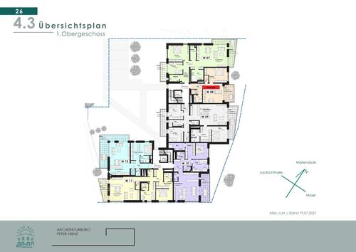 1. Obergeschoss - 4 Zimmer Etagenwohnung in Trier
