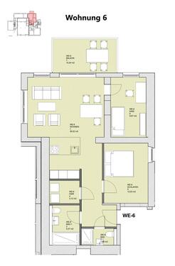 Wohnung 6 - 3 Zimmer Erdgeschoßwohnung zum Kaufen in Schweich
