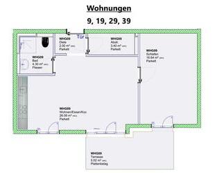 Helle Wohnung im KFW 40 Energiesparhaus - Steuern sparen durch Sonderabschreibungen - Trier