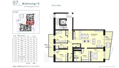 2. OG WE 15 - Großzügige helle Wohnung im KFW 40 Sparhaus Trier mit Top Verkehranbindung Luxemburg