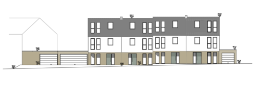 Straßenansicht - Achtung Investoren - Grundstück mit Baugenehmigung Bollendorf nur 1 km von Luxemburger Grenze