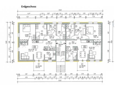 Erdgeschoss - 4 Zimmer Erdgeschoßwohnung in Trier